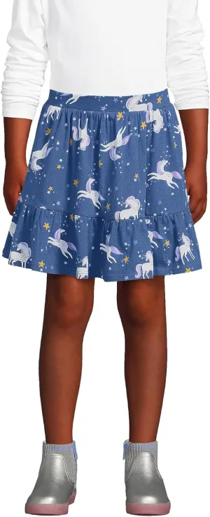 Lands' End Girls Indigo Skort