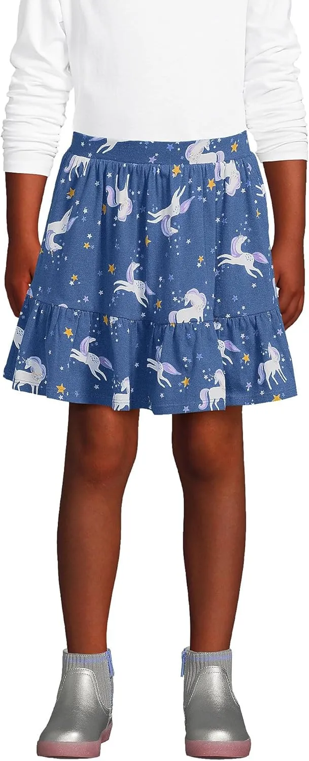 Lands' End Girls Indigo Skort