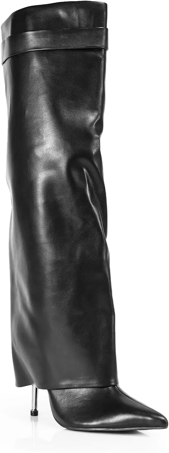 Liliana Footwear Women's Knee High Boots, Banks-101