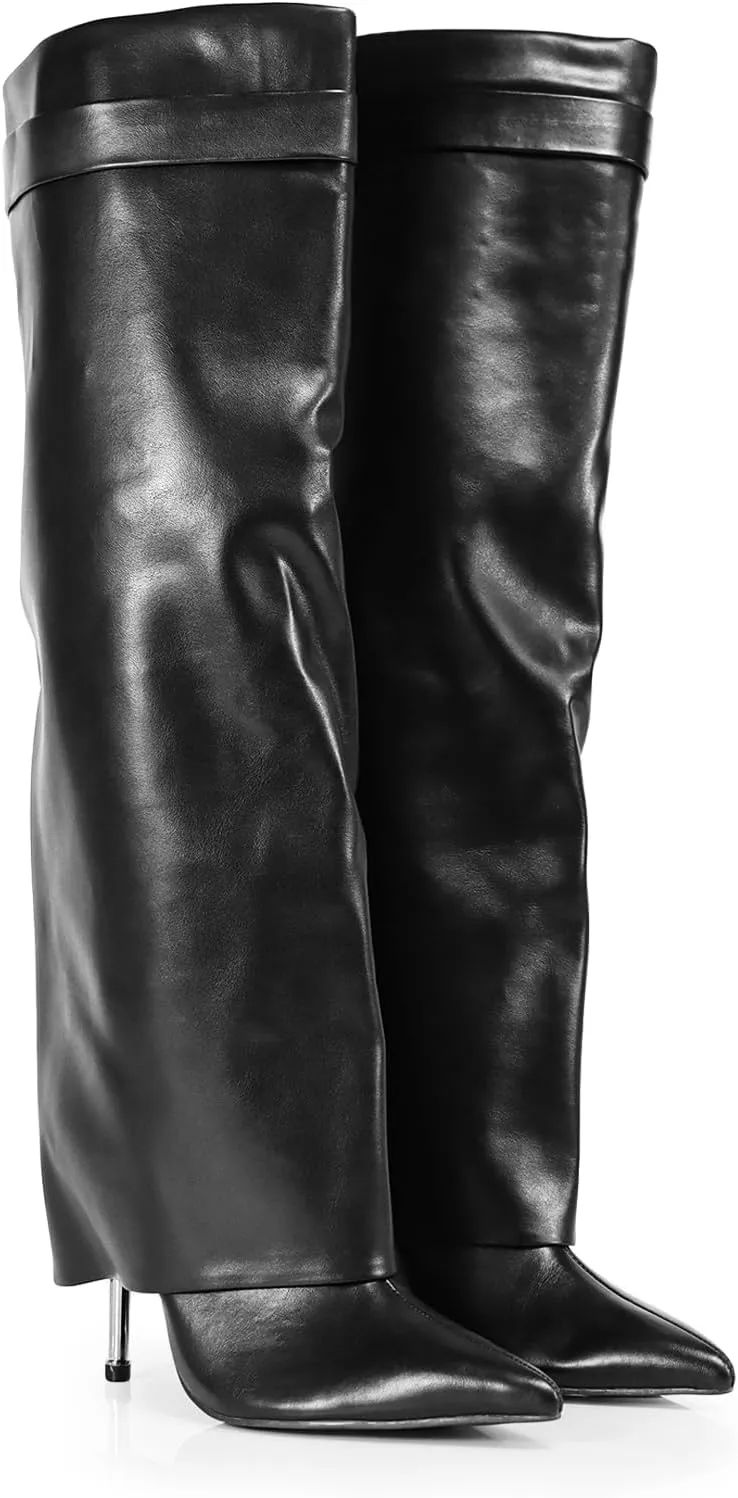 Liliana Footwear Women's Knee High Boots, Banks-101