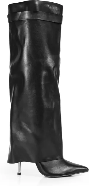 Liliana Footwear Women's Knee High Boots, Banks-101