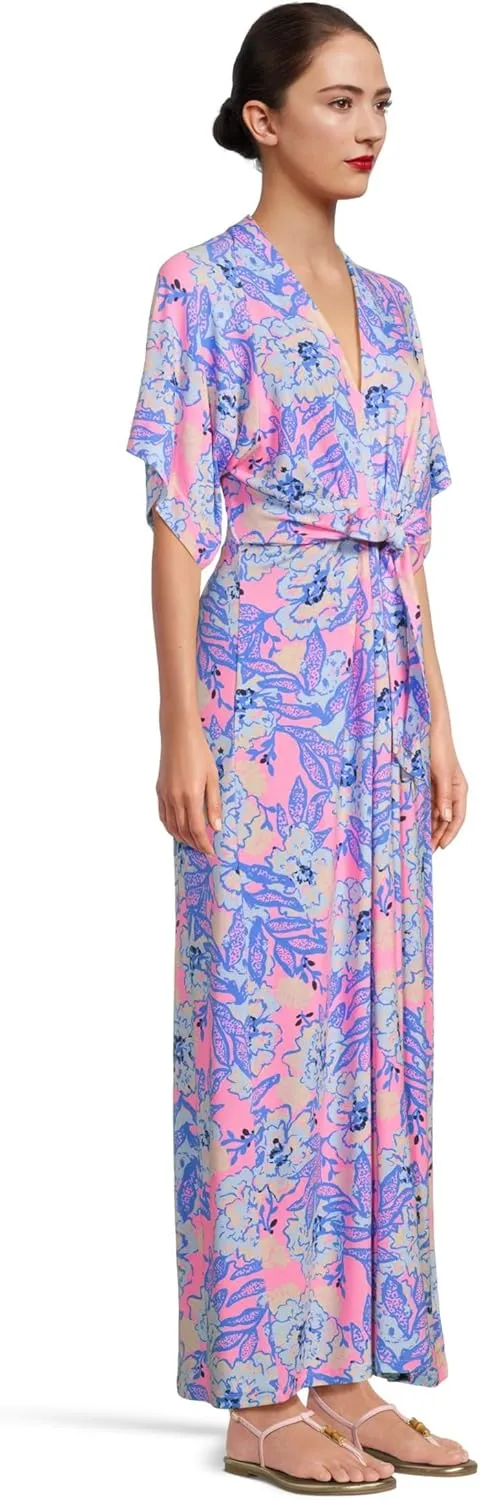 Lilly Pulitzer Women's Wisteria Elbow Sleeve V-Neck