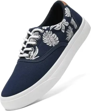 Low-Top Thick Sole Men's Fashion Sneakers Casual Canvas Sneakers for Men Lace up Tennis Shoes Comfortable Breathable Insole Slip on Sneakers Men Low Slip on Shoes - Multiple Colors - Big Size