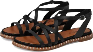 Lucky Brand Women's Kielly Cross Strap Flat Sandals