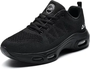 MAFEKE Womens Air Running Shoes Tennis Walking Sneakers Athletic Sport Shoes Lightweight Slip On Footwear for Gym Jogging Size 5.5-11