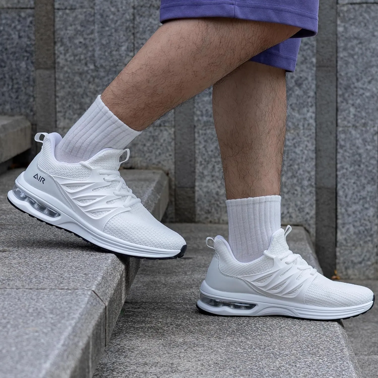 MEHOTO Mens Air Running Shoes Athletic Tennis Sneakers Lightweight Slip On Walking Shoes for Gym Jogging Workout Size7-13