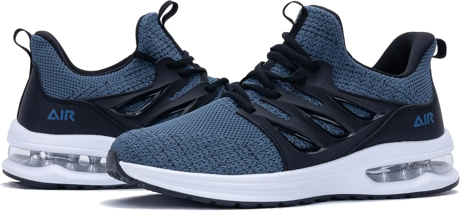 MEHOTO Mens Air Running Shoes Athletic Tennis Sneakers Lightweight Slip On Walking Shoes for Gym Jogging Workout Size7-13