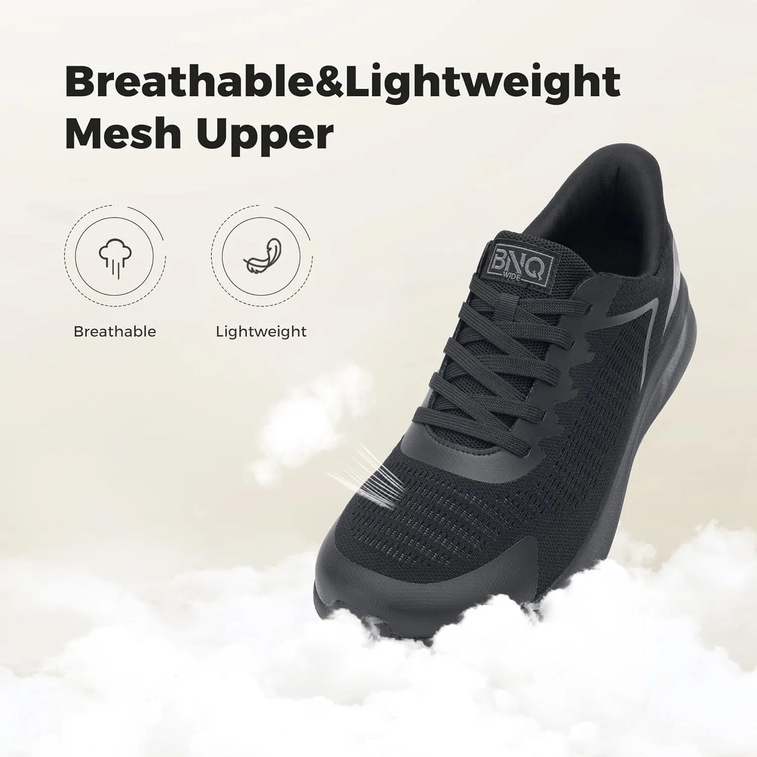 MEHOTO Men's Wide Walking Shoes | Tennis Minimalist Sneakers | Zero Drop Sole US 7-12