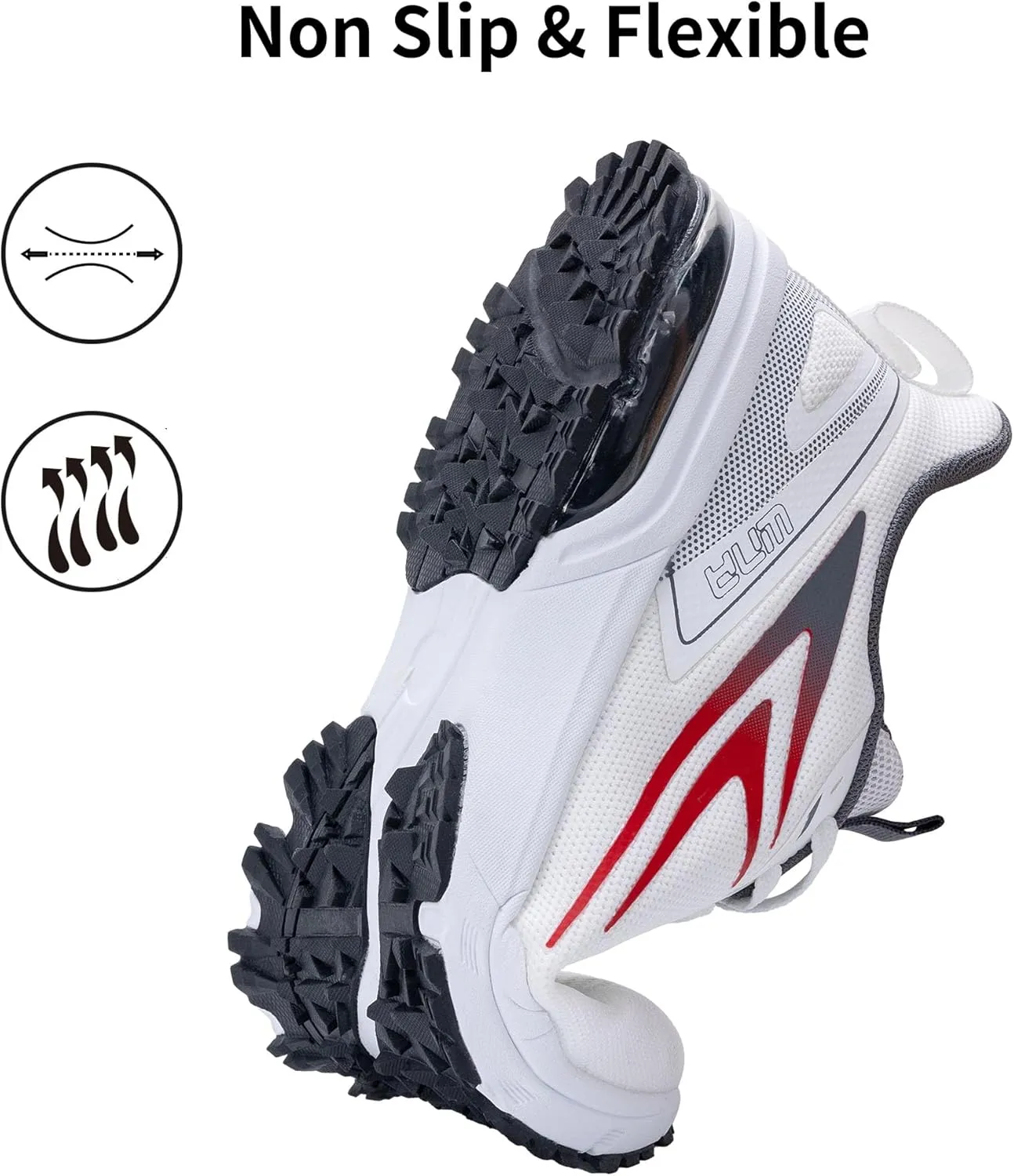 Mens Air Running Shoes Athletic Non Slip Walking Jogging Tennis Sneakers(US 7-12.5 D(M))