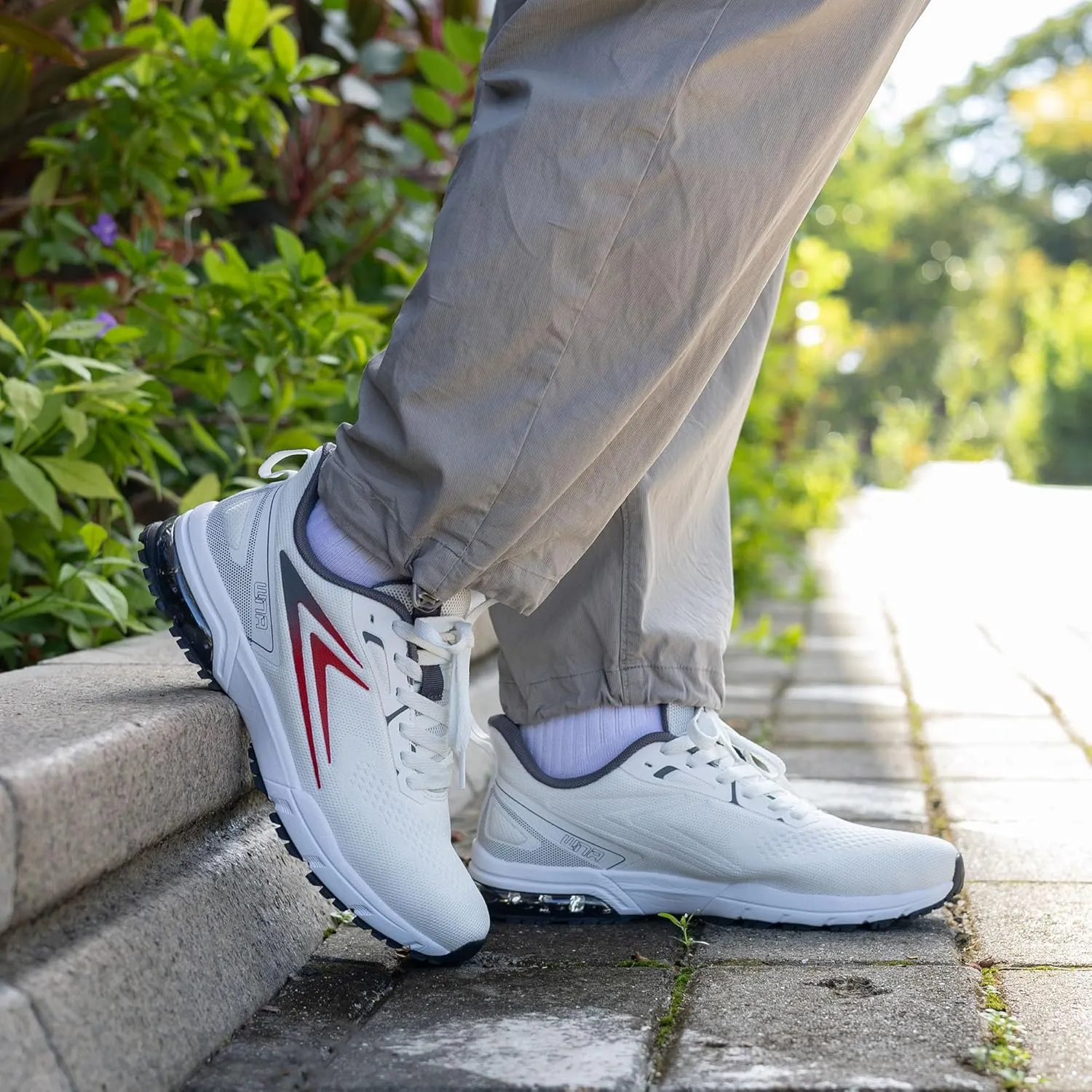Mens Air Running Shoes Athletic Non Slip Walking Jogging Tennis Sneakers(US 7-12.5 D(M))