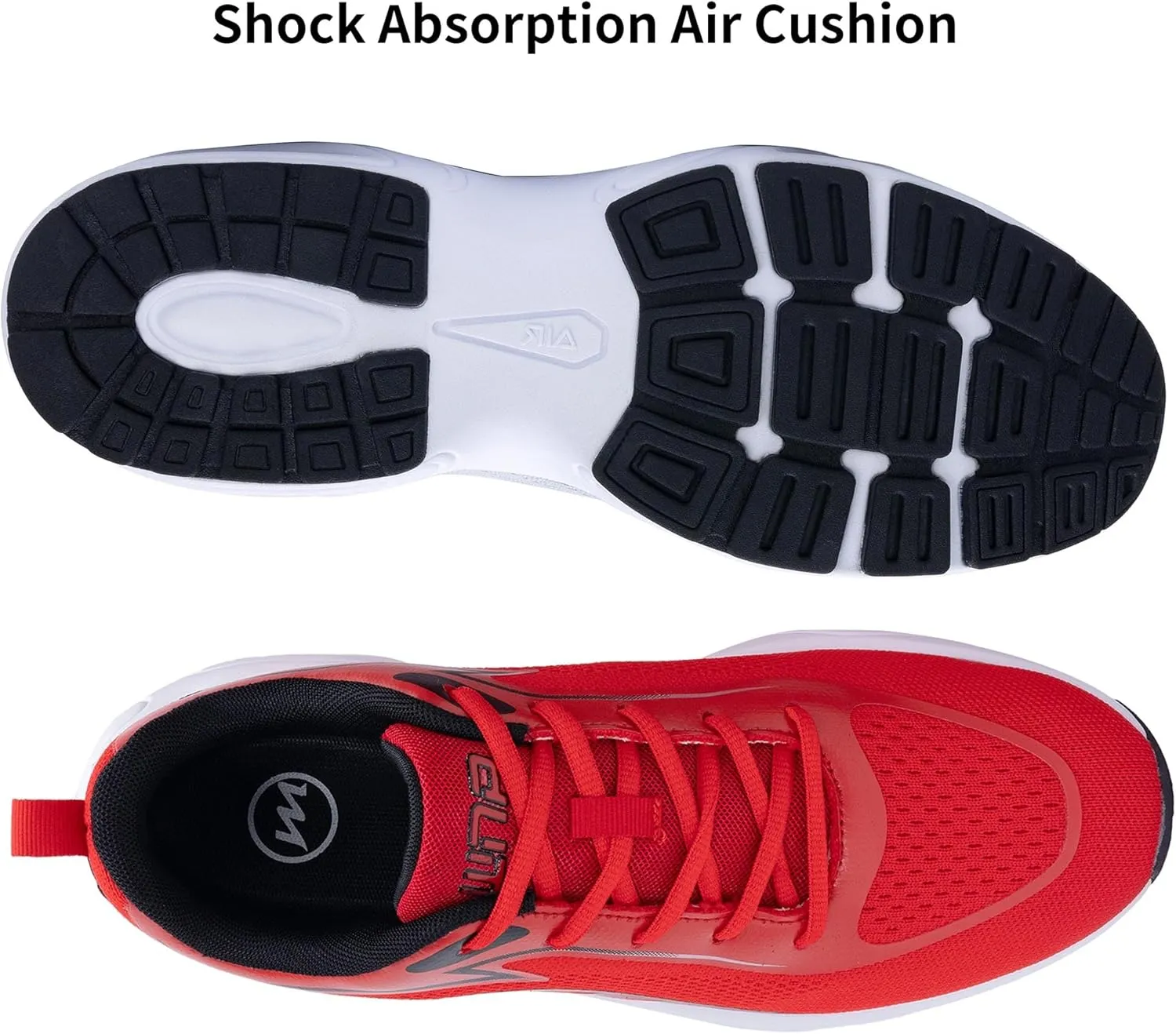 Mens Air Running Shoes Tennis Athletic Sneakers Lightweight Breathable Non Slip Walking Jogging Workout Gym Sports Footwear US 7-13