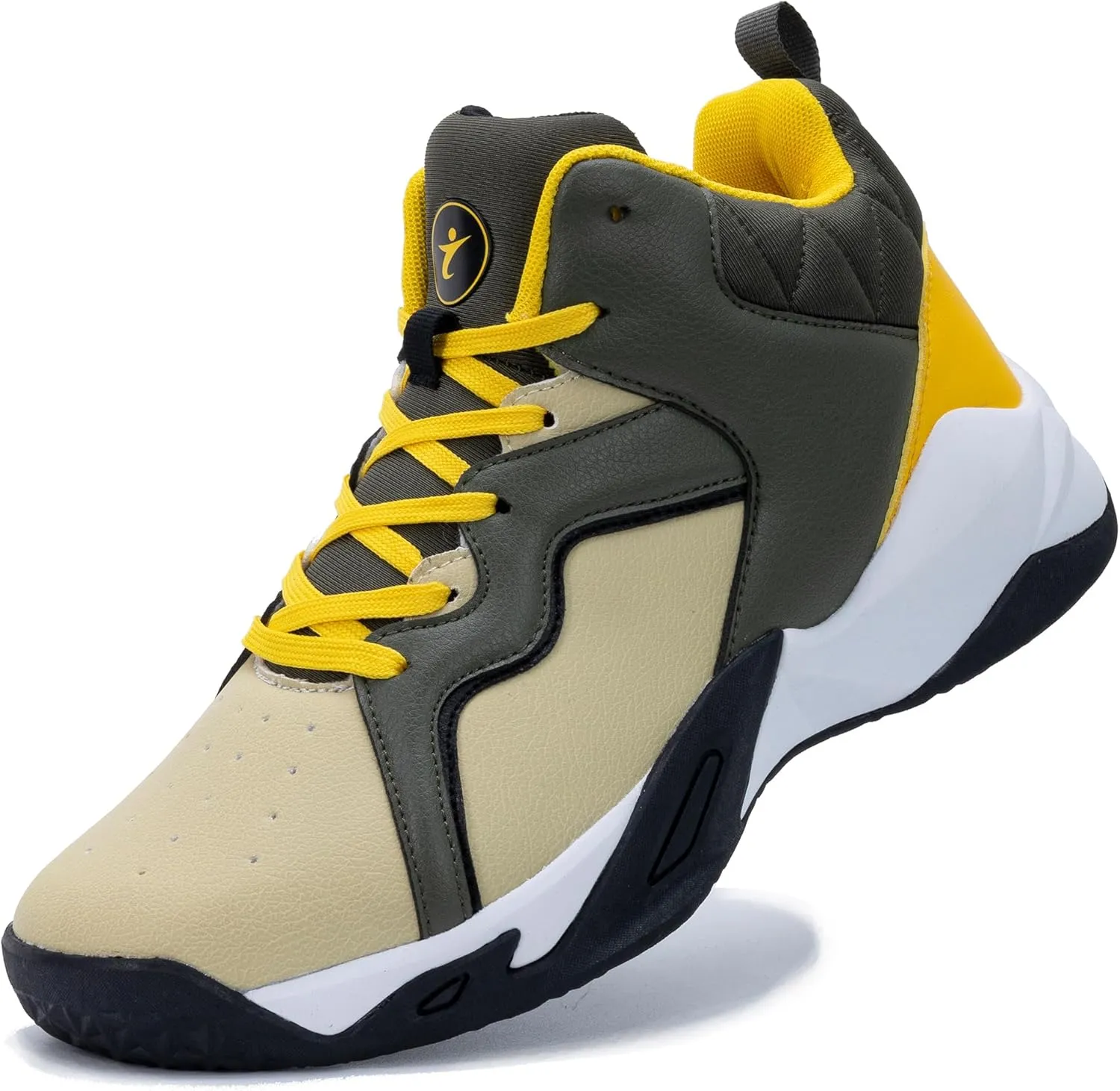 Men's Basketball Shoe High-Top Athletic Running Sneakers Outdoor Trainers Non-Slip Lightweight Cushioning Workout Sport Shoes US 7-13