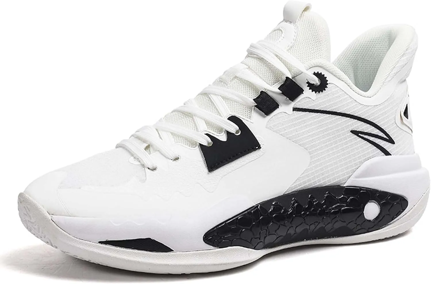 Men's Basketball Shoes Outdoor Running Shoes Breathable Anti-Slip Rebound Fitness Shoes Classic Sneakers