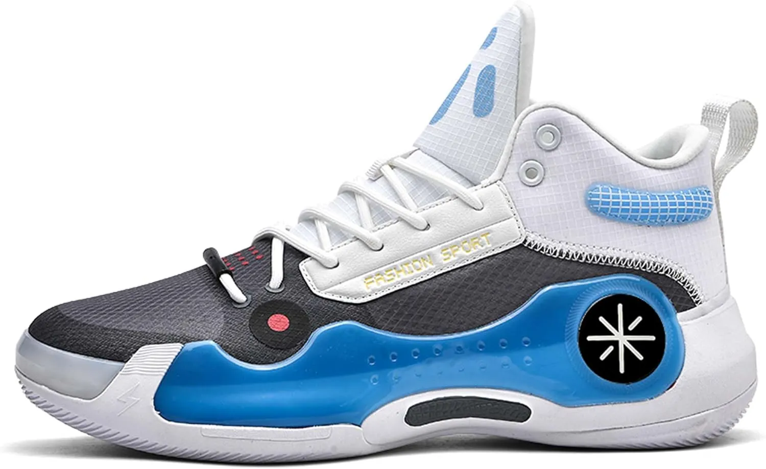 Men's High Top Basketball Shoes Fashion Breathable Sneakers Teenagers Training Competition Shoes Women's Outdoor Running Shoes Fashion Casual Walking Shoes