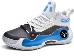 Men's High Top Basketball Shoes Fashion Breathable Sneakers Teenagers Training Competition Shoes Women's Outdoor Running Shoes Fashion Casual Walking Shoes