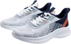Men's Lightweight Running Shoes Breathable Athletic Sneakers for Gym Training & Trail Running - Non-Slip Rubber Outsole with Shock Absorption