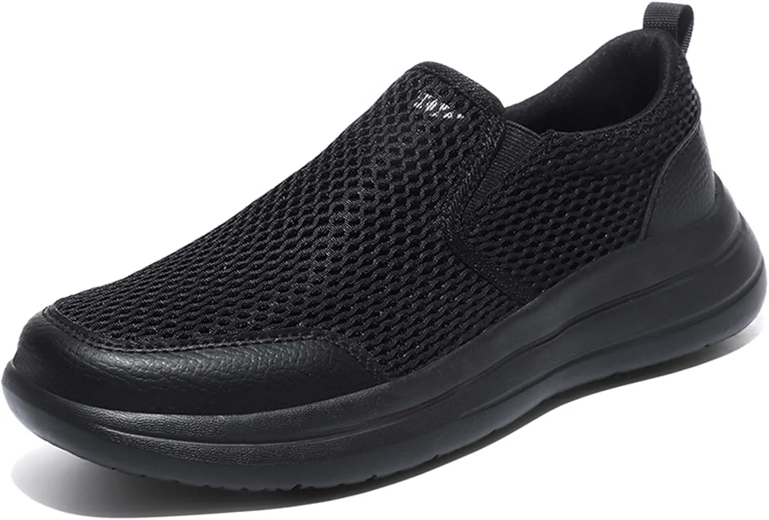 Men's Running Shoes Casual Walking Slip Tennis Sneakers Mesh Breathable Fitness Jogging Shoes Outdoor Summer Hollow Out Soft Bottom Casual Shoes