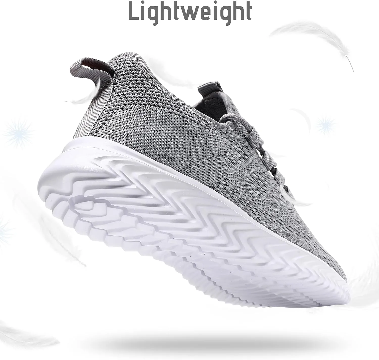 Mens Running Shoes Tennis Shoes Walking Gym Sneakers Lightweight Non Slip Mesh Casual Workout Sneakers