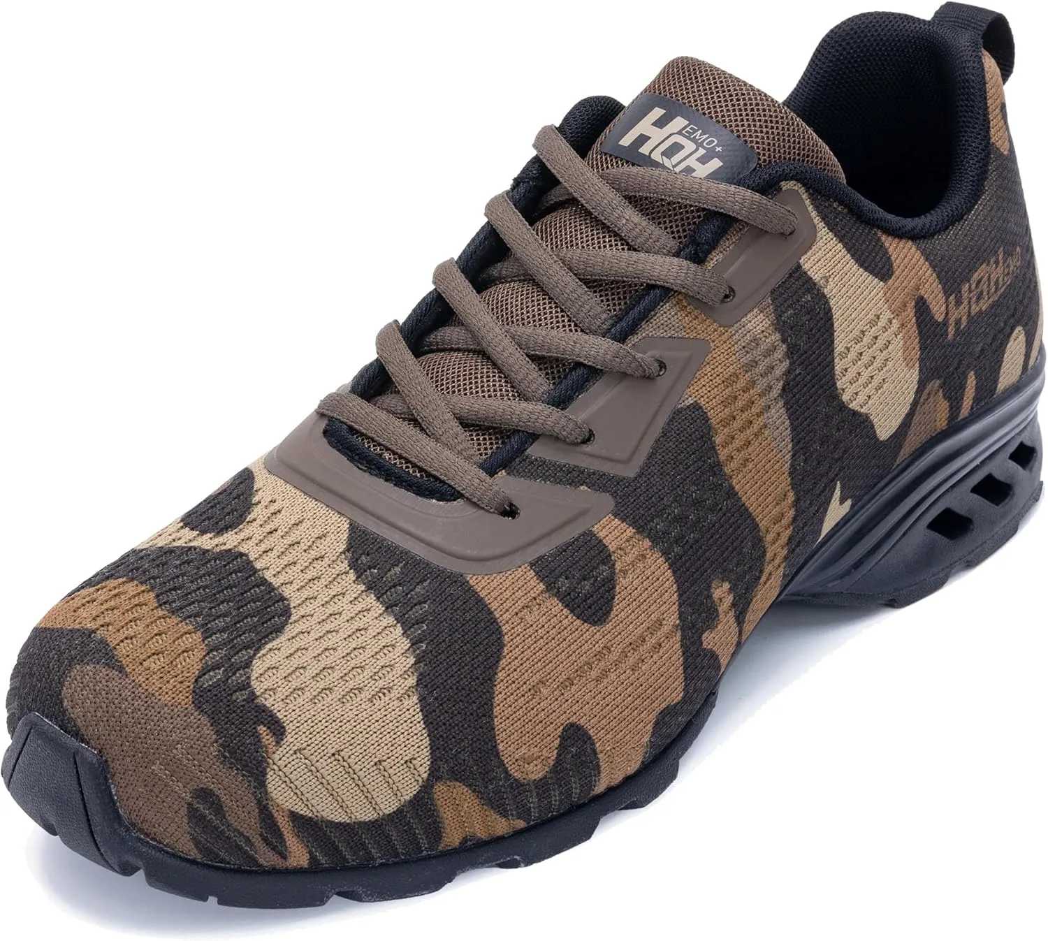 Mens Running Shoes|Atheletic Outdoor Shoes|Camouflage Hiking Shoes with Casual Sole|Fashion Sneakers for Men