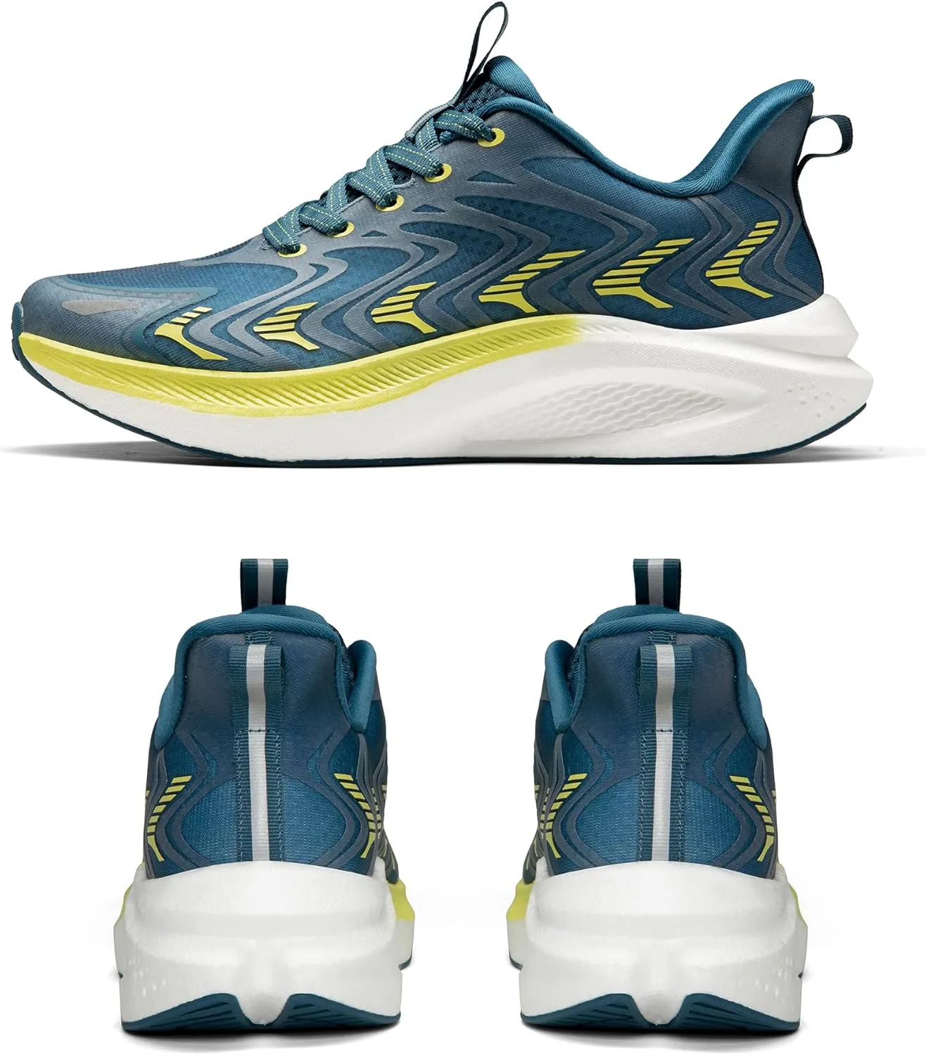 Men's Running Tennis Shoes FlyLife Athletic Gym Workout Cross Training Comfortable Breathable Walking Sneakers