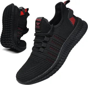 Mens Slip On Walking Shoes Lightweight Breathable Non Slip Running Comfortable Gym Tennis Athletic Fashion Sneakers Men