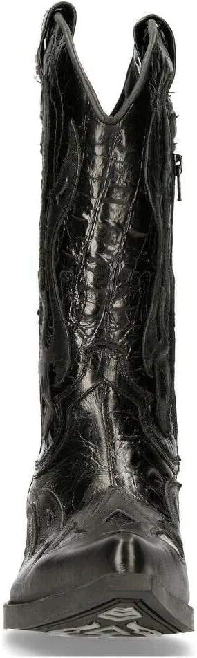 New Rock 7921 Men's Flame Western Cowboy Boots
