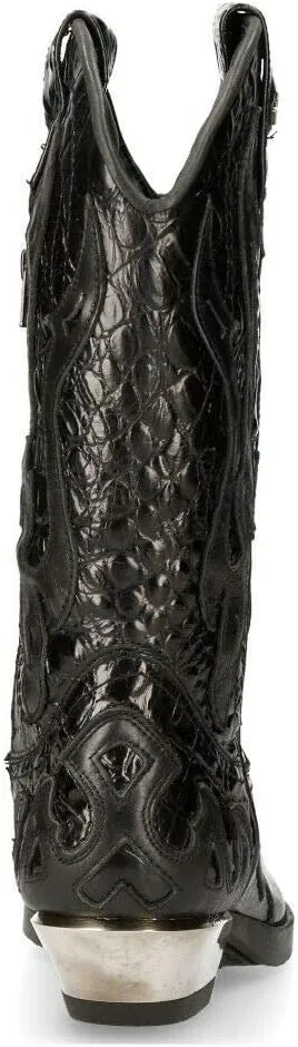 New Rock 7921 Men's Flame Western Cowboy Boots