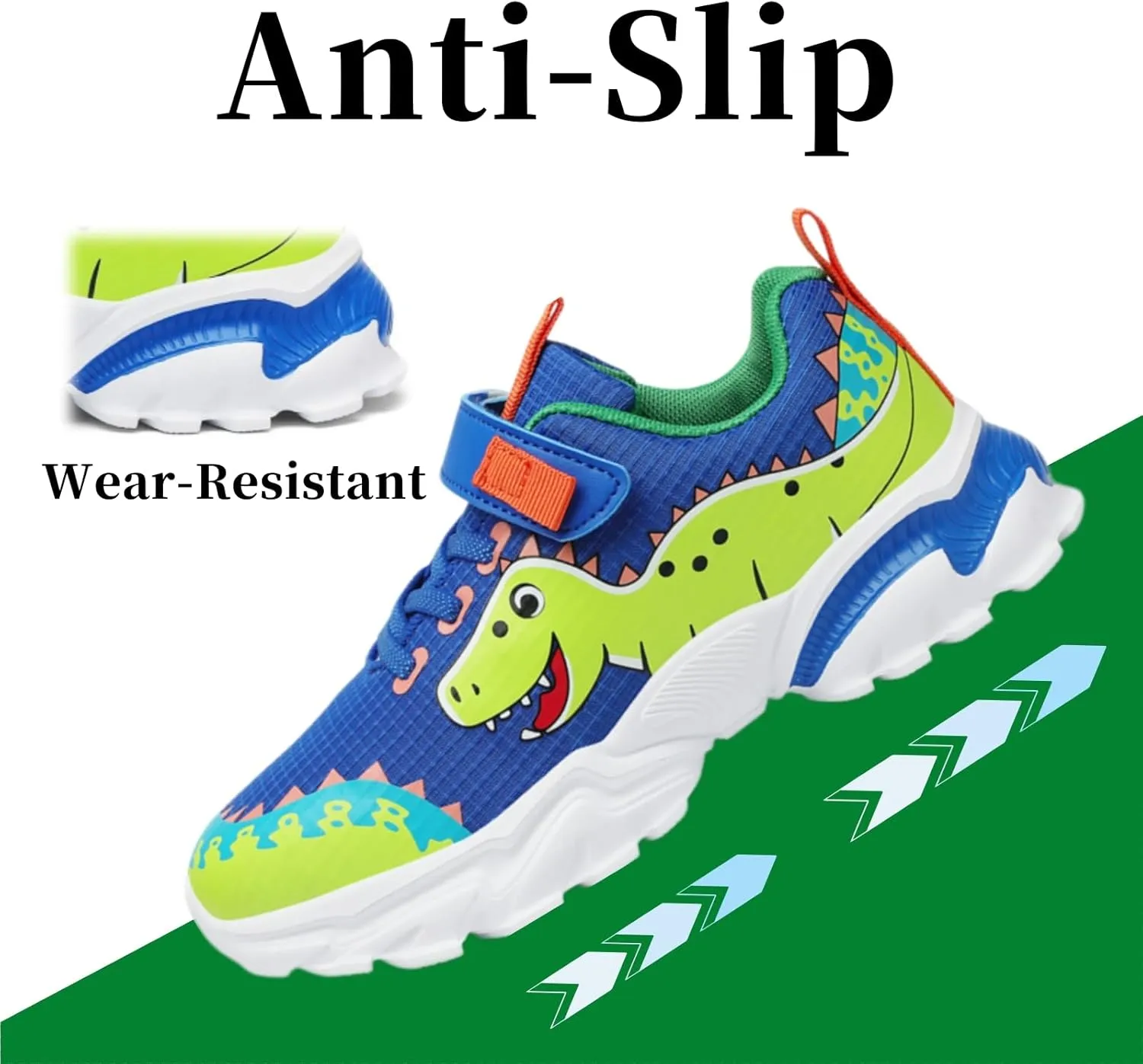 Nihaoya Kids Sneakers Boys Girls Tennis Shoes for Running Athletic Comfortable Cartoon Walking Sneakers Little Kid/Big Kid