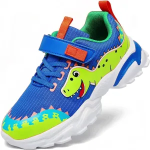 Nihaoya Kids Sneakers Boys Girls Tennis Shoes for Running Athletic Comfortable Cartoon Walking Sneakers Little Kid/Big Kid