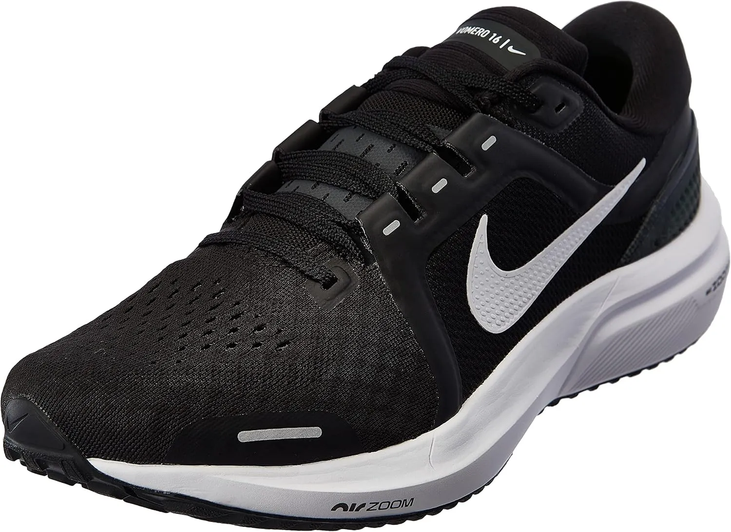 Nike Womens Air Zoom Vomero 16 Running Trainers DA7698 Sneakers Shoes (UK 3 US 5.5 EU 36, Black White Anthracite 001)