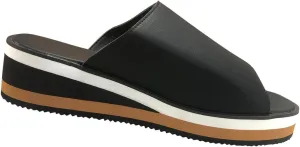 oiangi Summer Womens Wedge Platform Sandals Fashion Casual Fish Mouth Peep Toe Slip-on Chunky Slipper Comfortable Outdoor Ladies Beach Shoes Slides