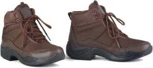 Ovation Women's Comfortable Durable Stylish Weather-Proof Equestrian Horse Heels Down Work Riding Sneaker Boot
