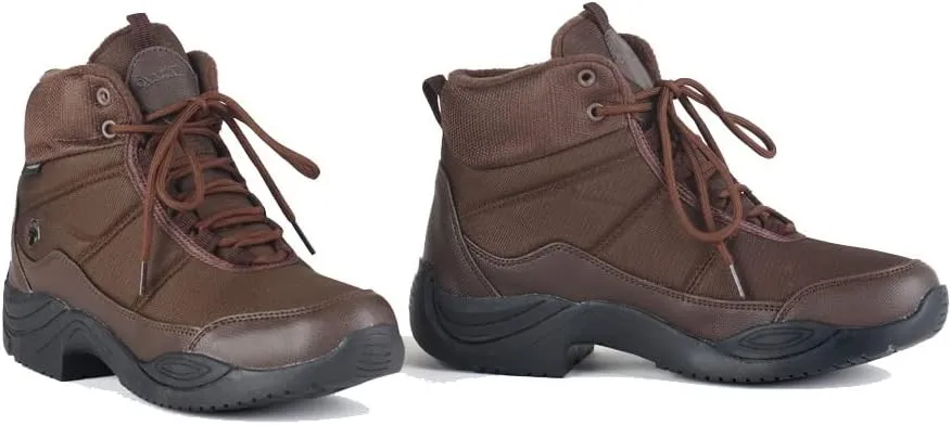 Ovation Women's Comfortable Durable Stylish Weather-Proof Equestrian Horse Heels Down Work Riding Sneaker Boot