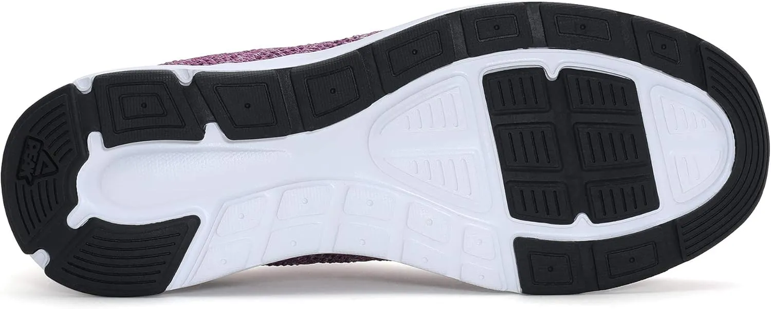 PEAK Womens Lightweight Walking Shoes - Comfortable Slip-on Sneakers for Running, Tennis, Gym, Casual Workout