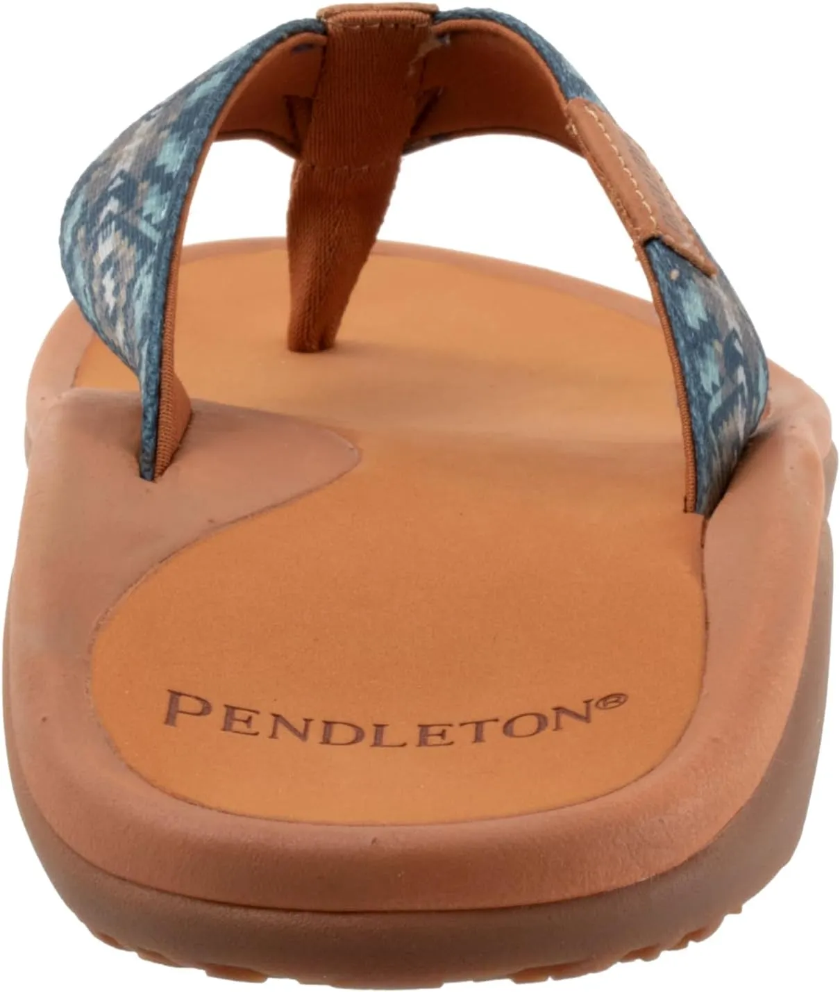 PENDLETON Men's Sandals with Cushioned EVA Insole Pattern, Microfiber Lining, Flexible Rubber Sole, 1/2" Heel
