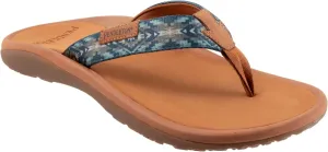 PENDLETON Men's Sandals with Cushioned EVA Insole Pattern, Microfiber Lining, Flexible Rubber Sole, 1/2" Heel