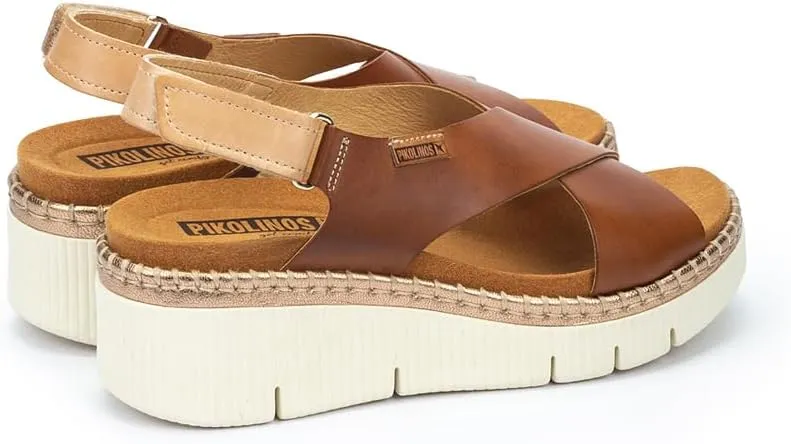 PIKOLINOS Wedge Sandals Leather Gomera for Woman