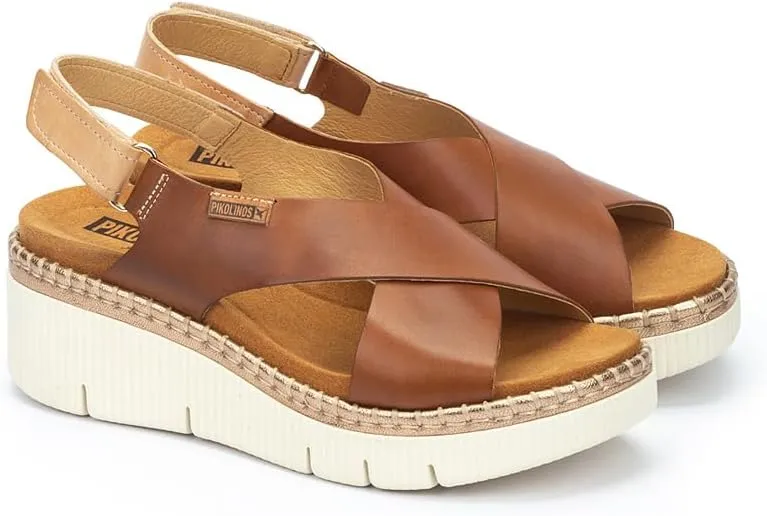 PIKOLINOS Wedge Sandals Leather Gomera for Woman