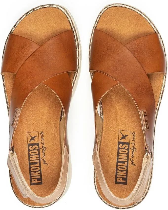 PIKOLINOS Wedge Sandals Leather Gomera for Woman