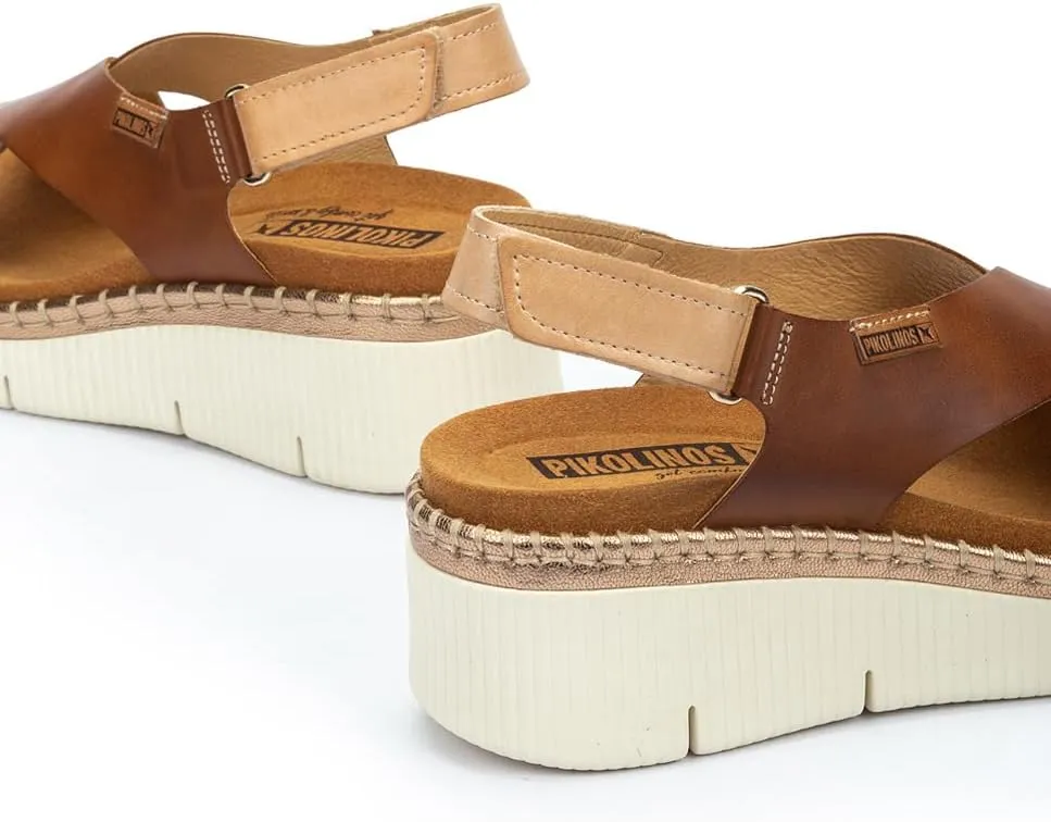 PIKOLINOS Wedge Sandals Leather Gomera for Woman