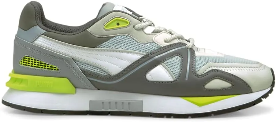PUMA Mens Mirage MOX Neon Lace Up Sneakers Shoes Casual - Grey - Size 13 M