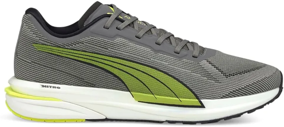 PUMA Mens Velocity Nitro Running Sneakers Shoes - Grey - Size 11.5 M