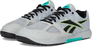 Reebok Men's Nano 2.0 Sneaker, Grey 1/Unleashed Green/Lime, 8