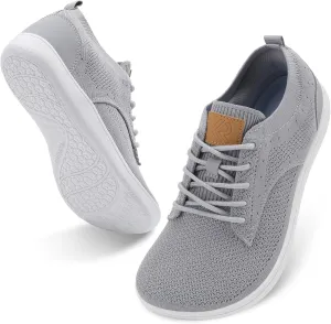 relxfeet Men's Dress Sneakers Fashion Oxfords Business Casual Shoes Wide Toe Box Barefoot Zero Drop Walking Shoes