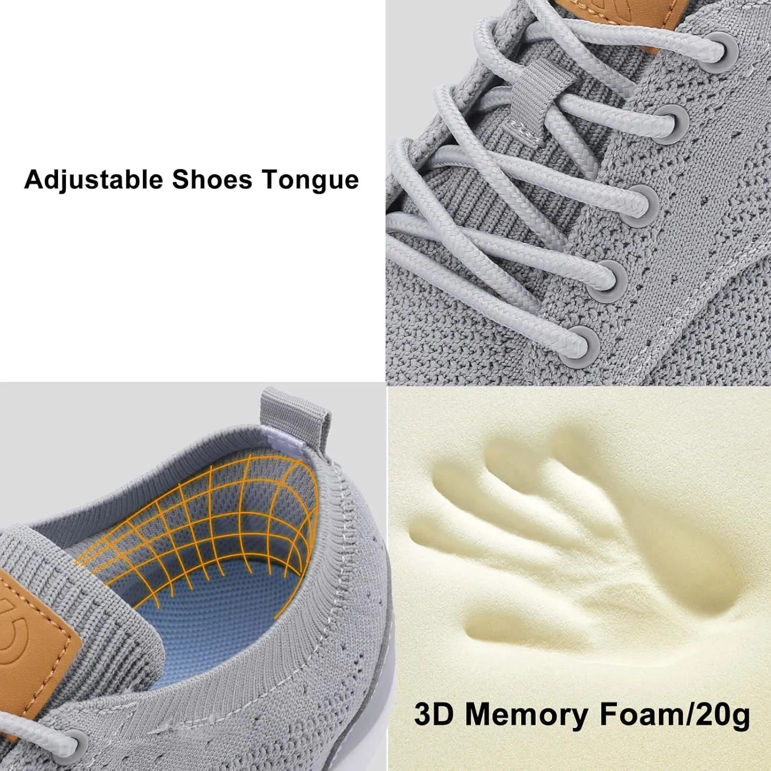 relxfeet Men's Dress Sneakers Fashion Oxfords Business Casual Shoes Wide Toe Box Barefoot Zero Drop Walking Shoes