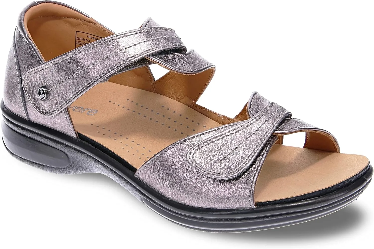 Revere Geneva Women's Closed Heel Sandals - Adjustable Intertwined Straps - Cushioned Outsole - Arch Support - APMA Seal of Acceptance