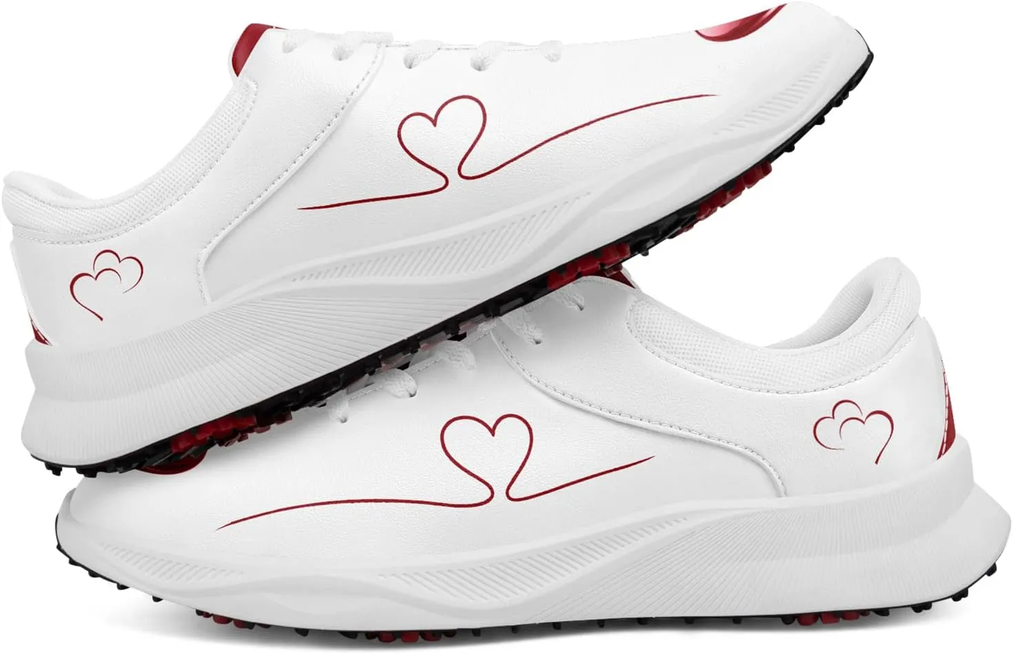 Running Shoes Waterproof Fashion Sneaker Tennis Shoes Athletic Gym Trainer Lace-up Walking Shoes for Women Men