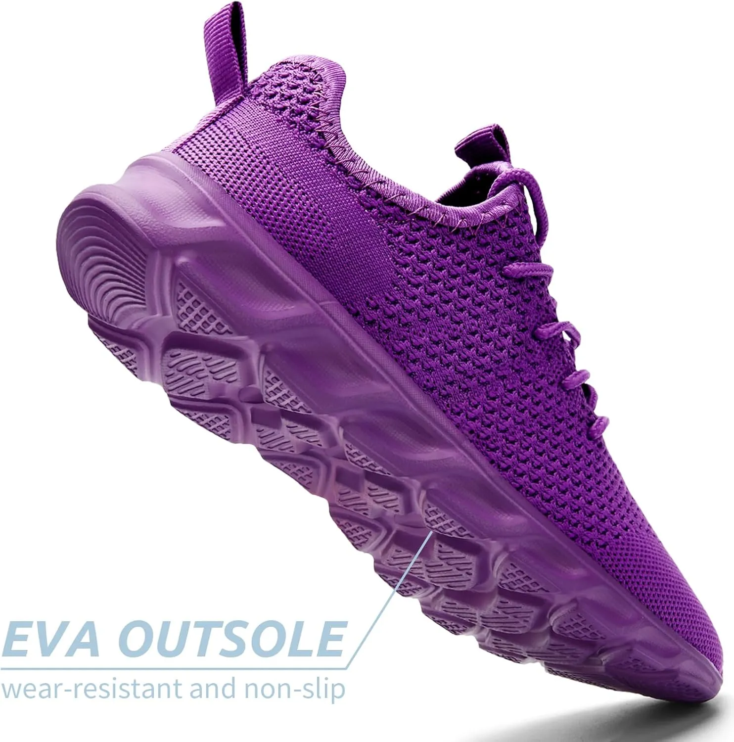 Running Womens Shoes Fashion Walking Sports Gym Tennis Breathable Slip on Ladies Non Slip Lightweight Jogging Sneakers