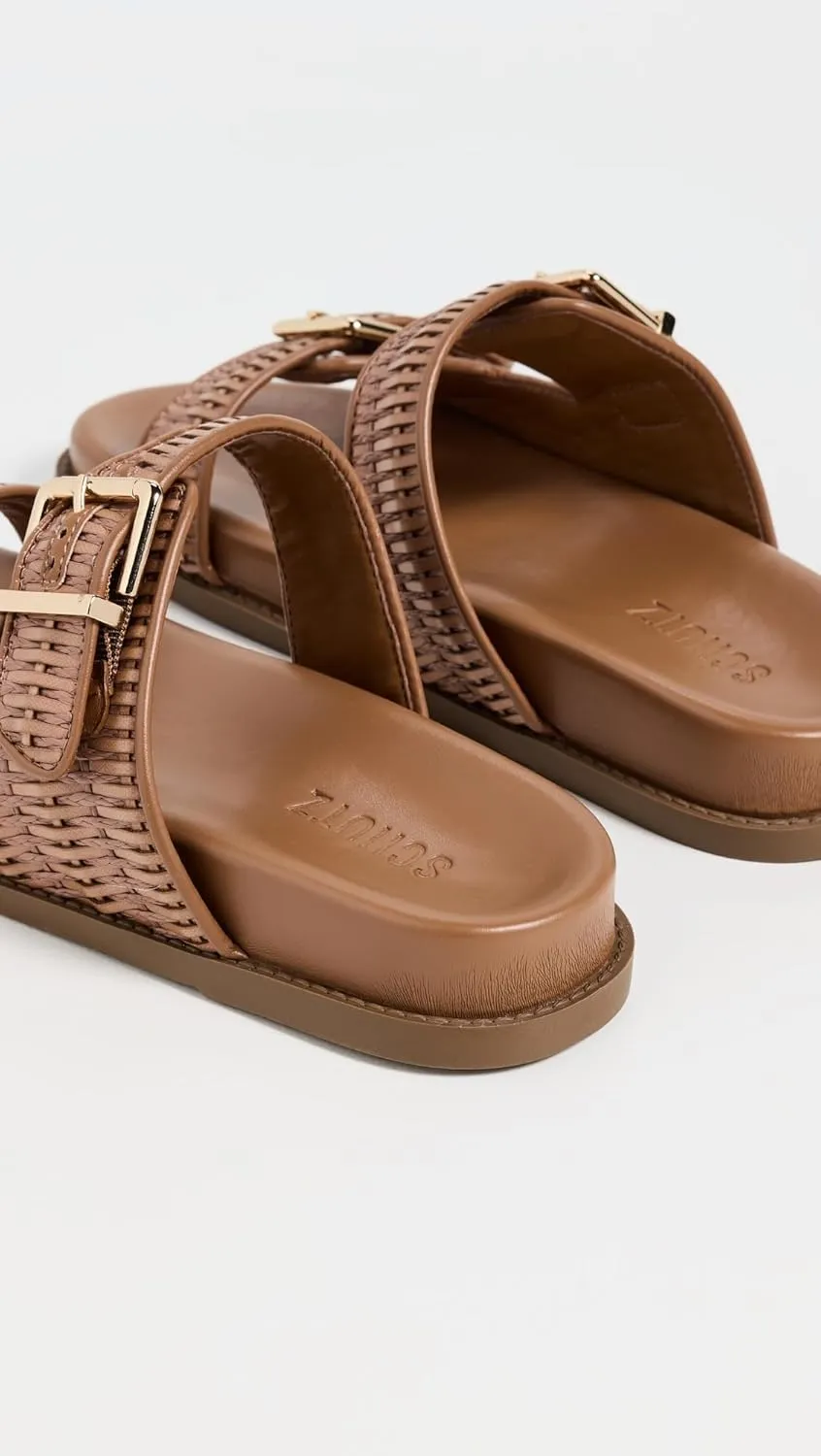 SCHUTZ Women's Naomi Footbed Sandals