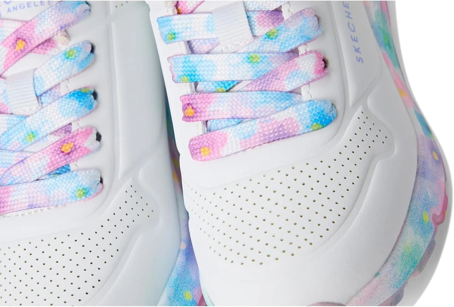 Skechers Girl's Uno Generation 1-Pastel Blooms 310320l (Little Big Kid) Sneaker